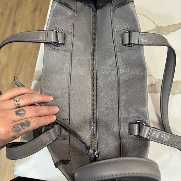 Botkier Gray Leather Tote - Picture 4 of 12